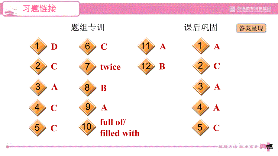 人教版八年级英语上册习题Unit2 Period 1 Section A (1a－2d)_第3页