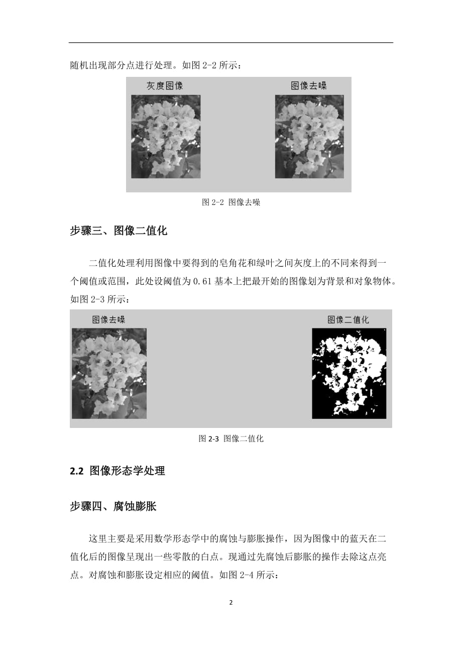 皂角花分割和边缘检测算法matlab实现_第2页