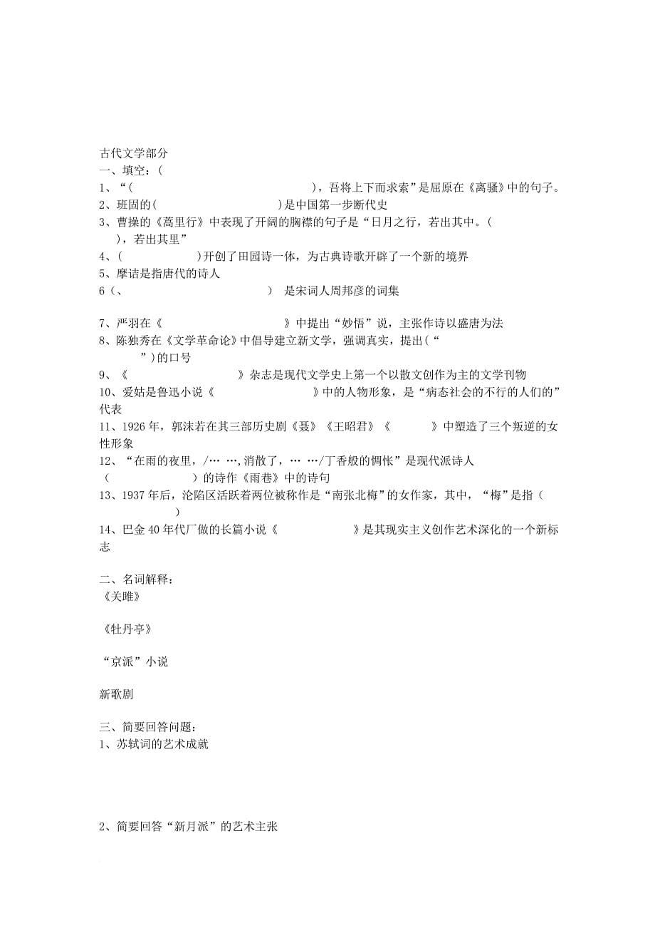 北师大对外汉语考研2003-2009年真题.doc_第5页