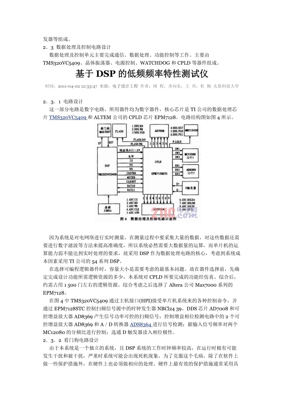 基于dsp的低频频率特性测试仪_第3页