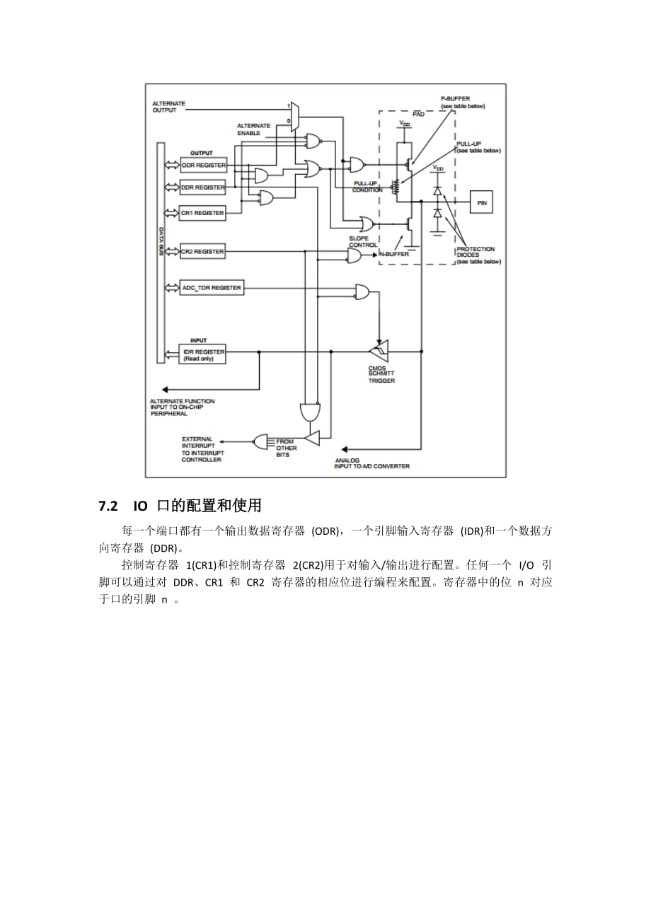 stm8教程-第七章stm8s207gpio模块及其应用资料_第2页