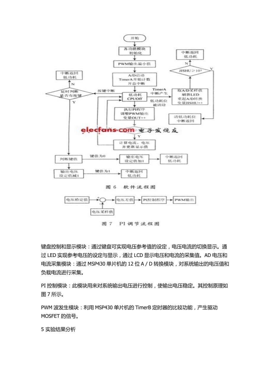 基于msp430开关电源设计_第5页