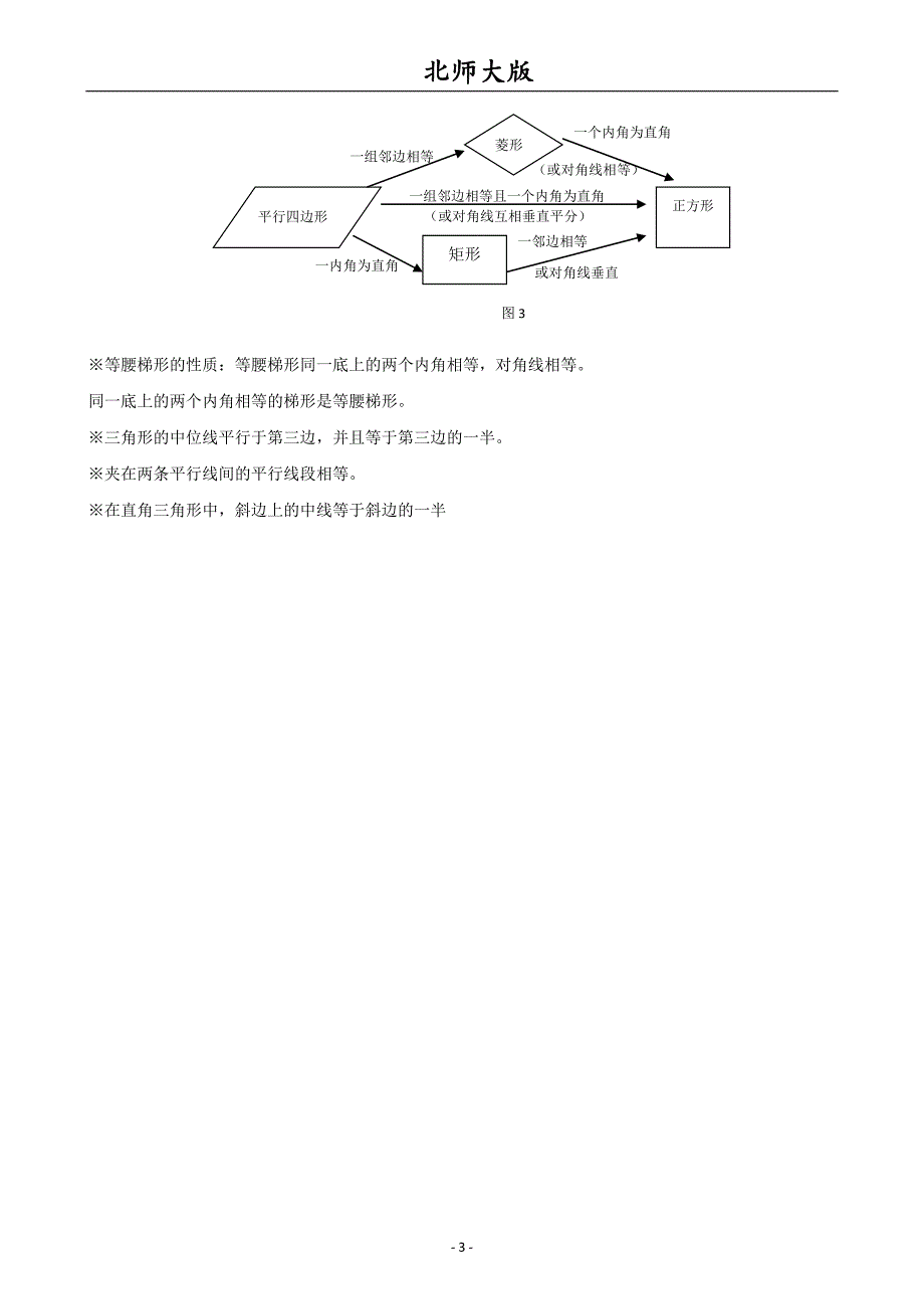 九年级数学上册知识点归纳北师大版)资料_第3页