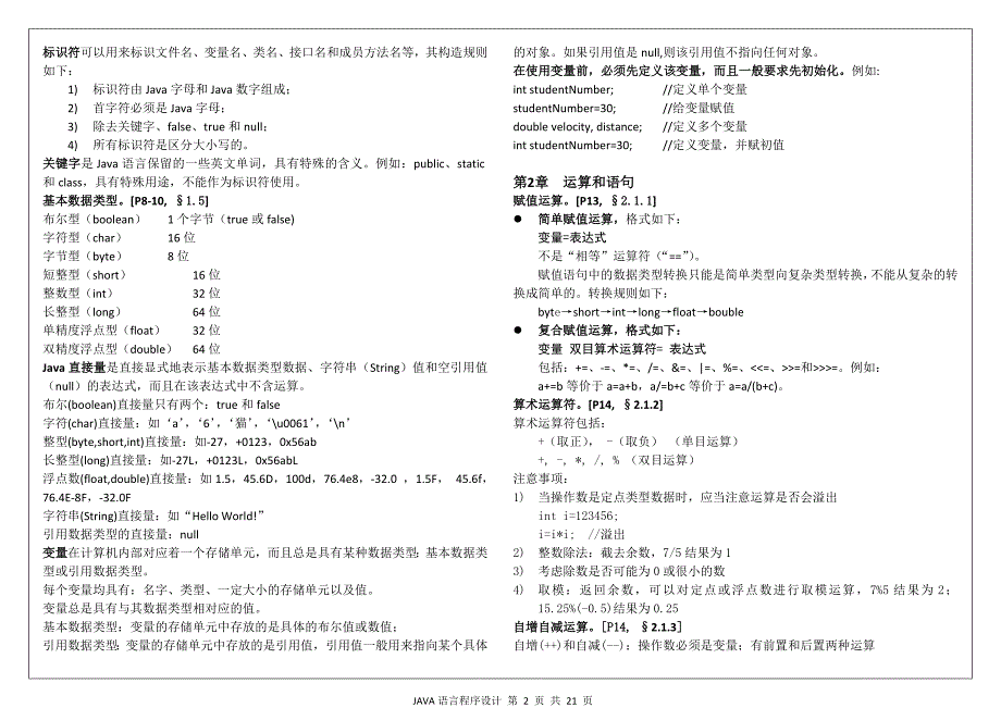 4747 java自考复习资料串讲笔记完整版无水印_第2页