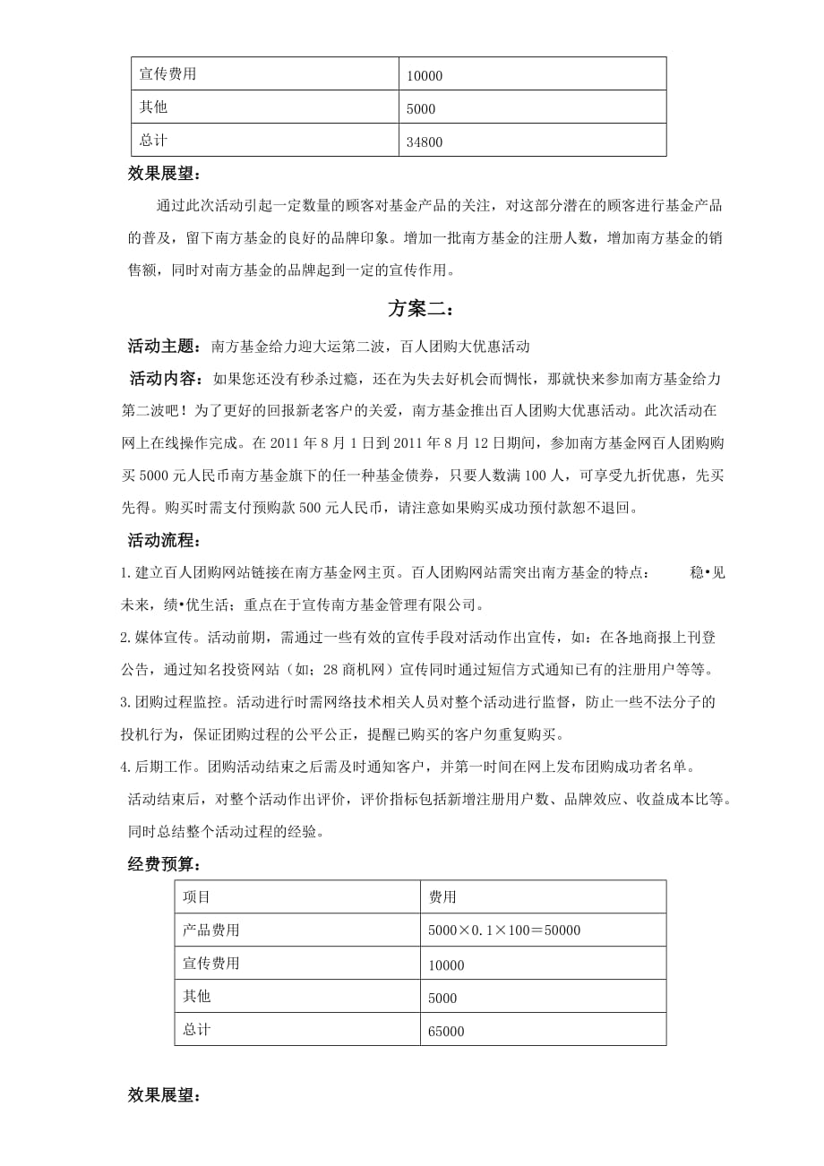 南方基金产品促销策划方案.doc_第4页