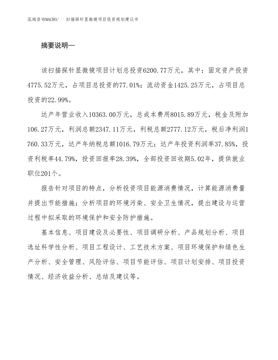 扫描探针显微镜项目投资规划建议书.docx_第2页