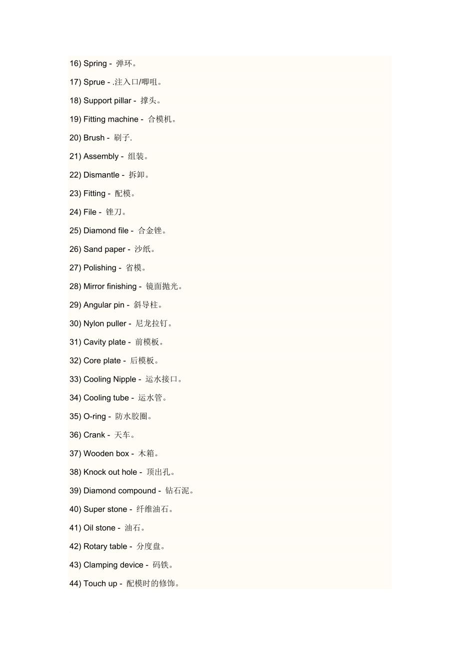 塑胶模具类中英文对照专业术语.doc_第4页