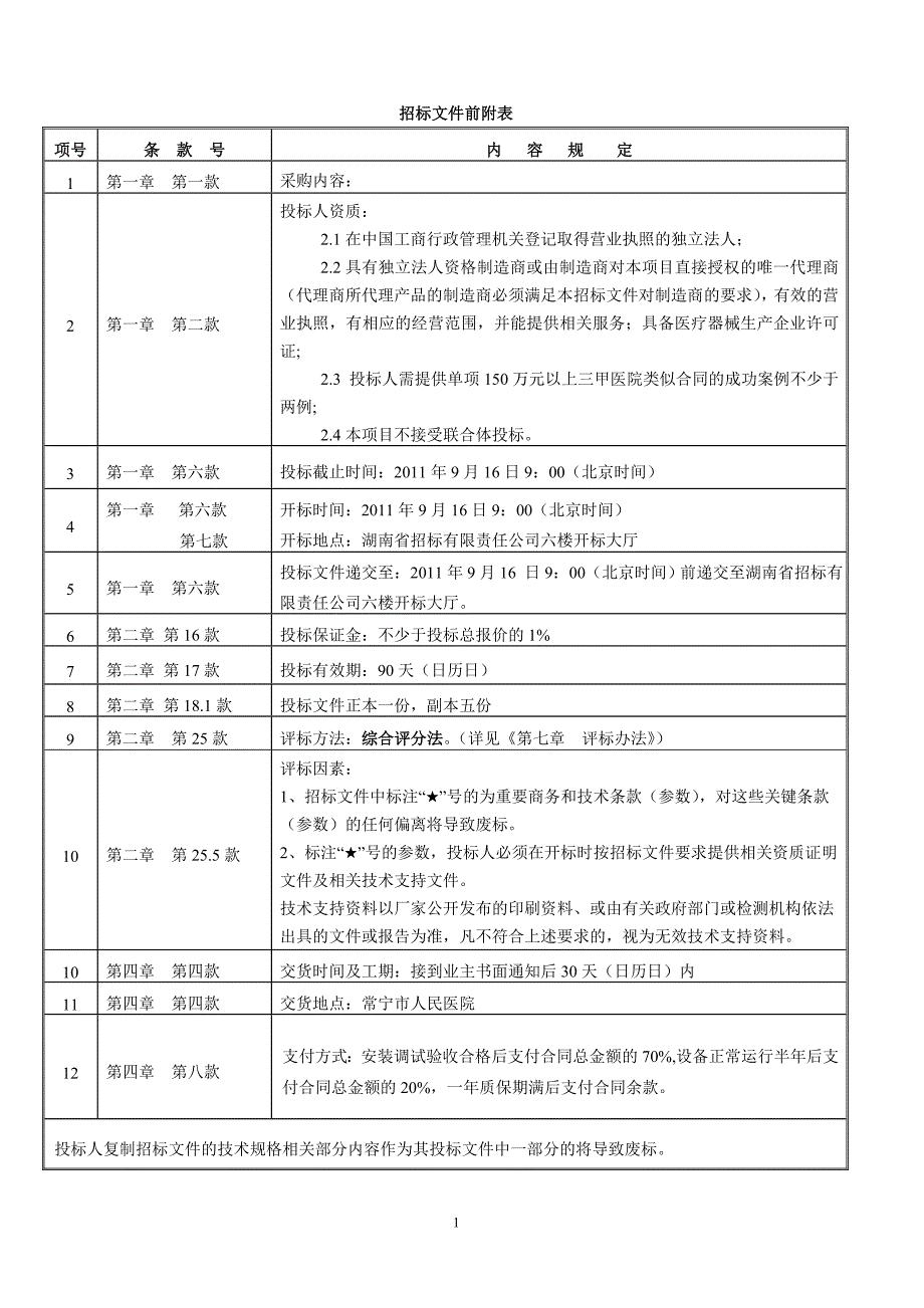 政府采购招标文件-ABS医用病床等设备采购及服务_第2页