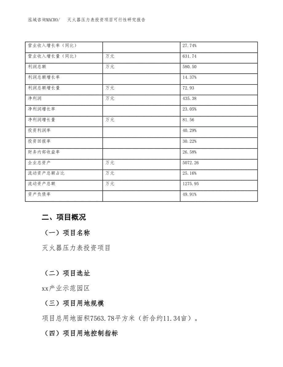 灭火器压力表投资项目可行性研究报告(word可编辑).docx_第5页