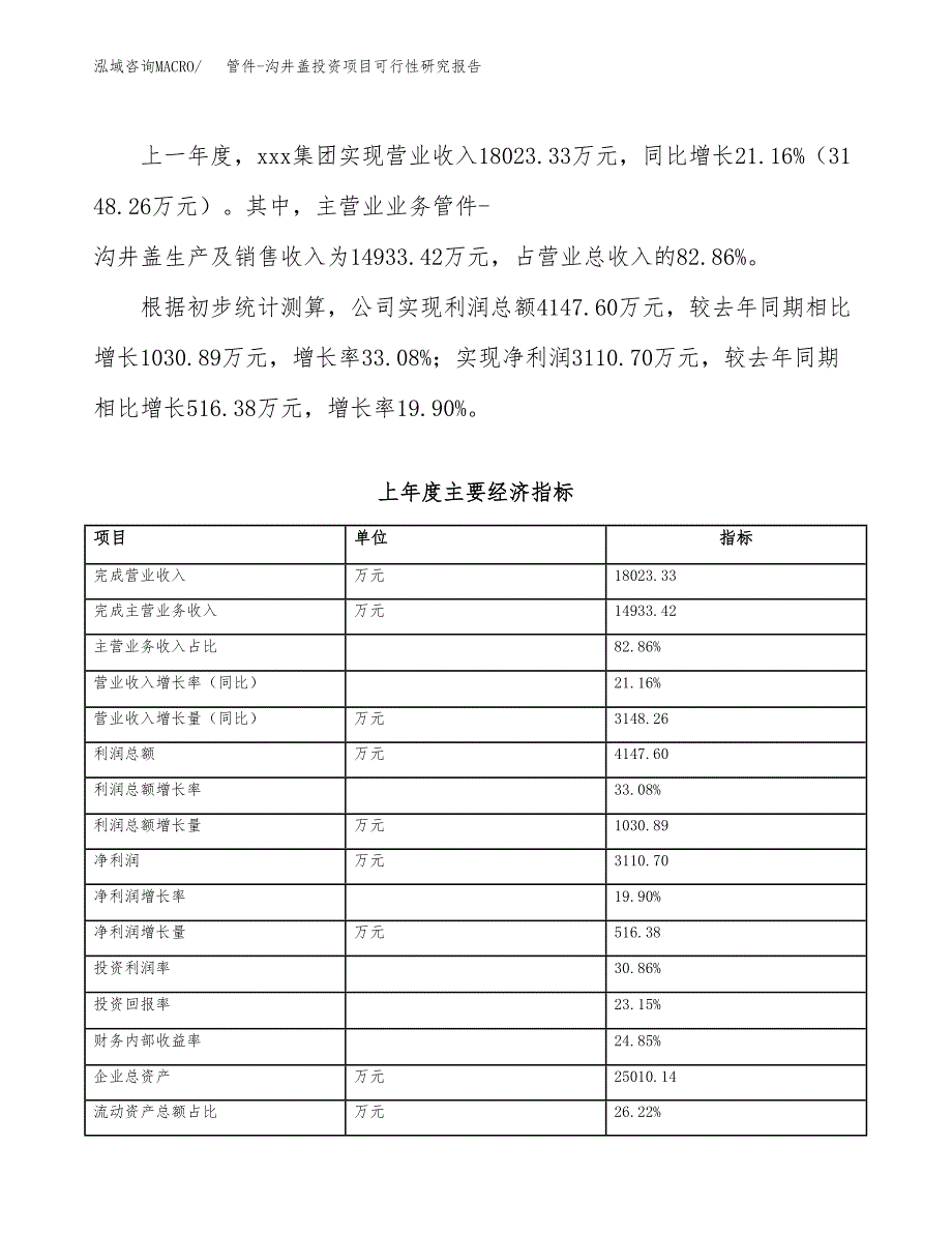 管件-沟井盖投资项目可行性研究报告(word可编辑).docx_第4页