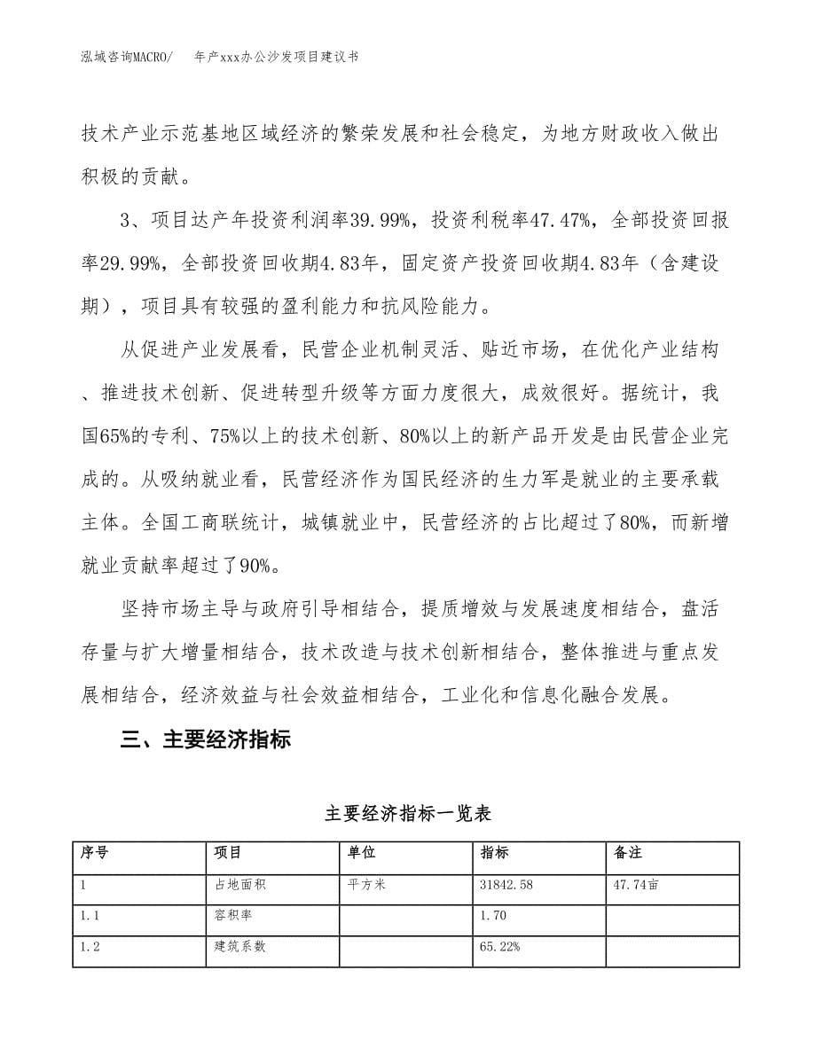 年产xxx办公沙发项目建议书(可编辑).docx_第5页