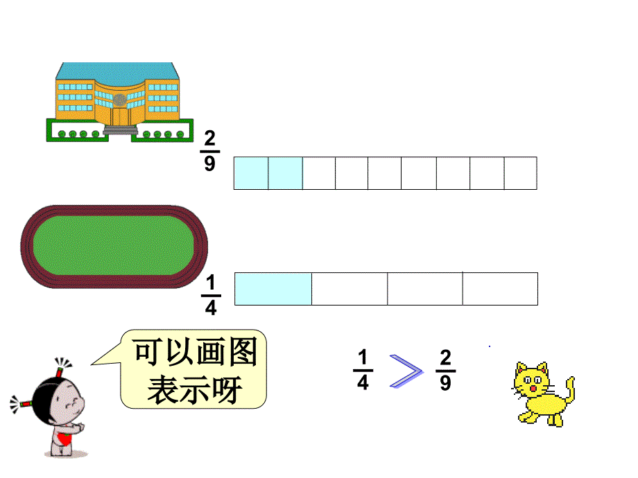 北师大版数学第九册《分数的大小》_第4页