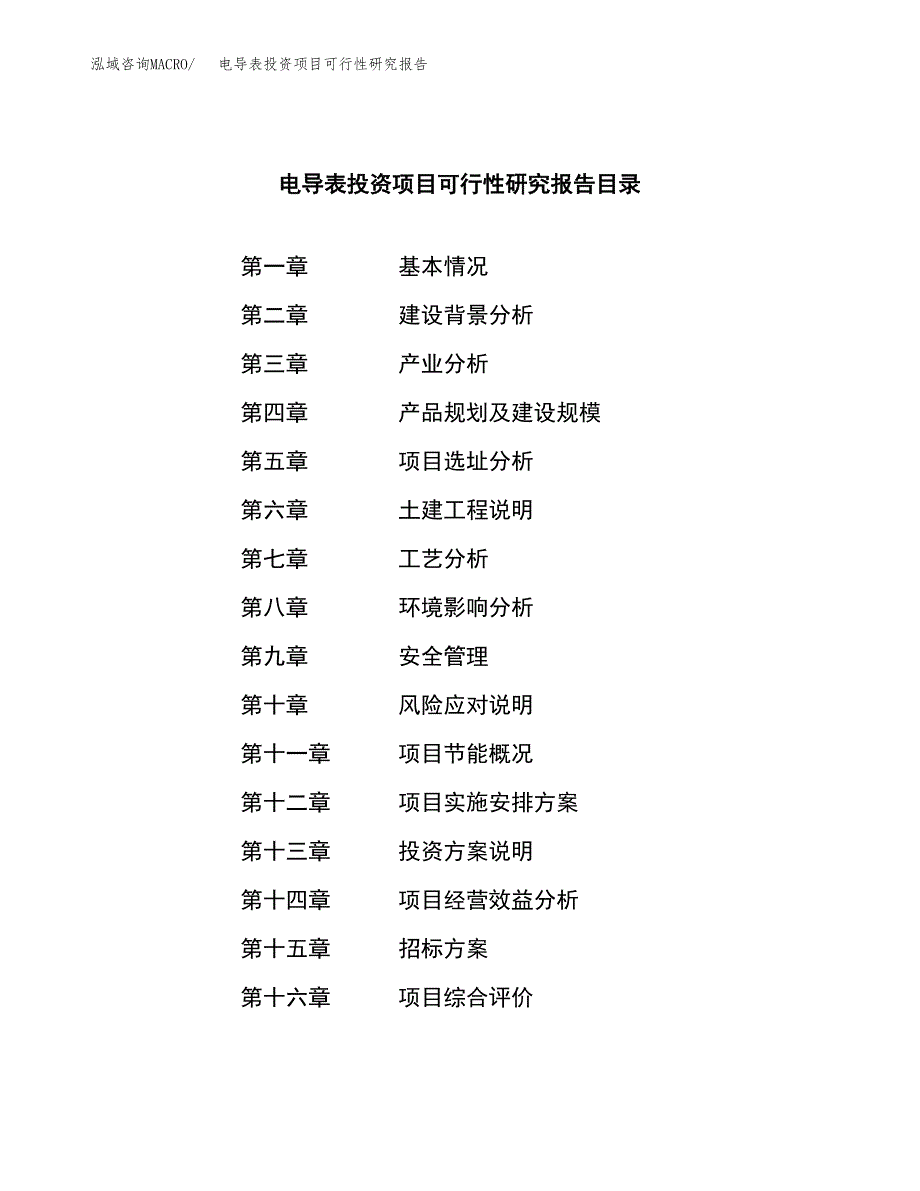 电导表投资项目可行性研究报告(word可编辑).docx_第2页