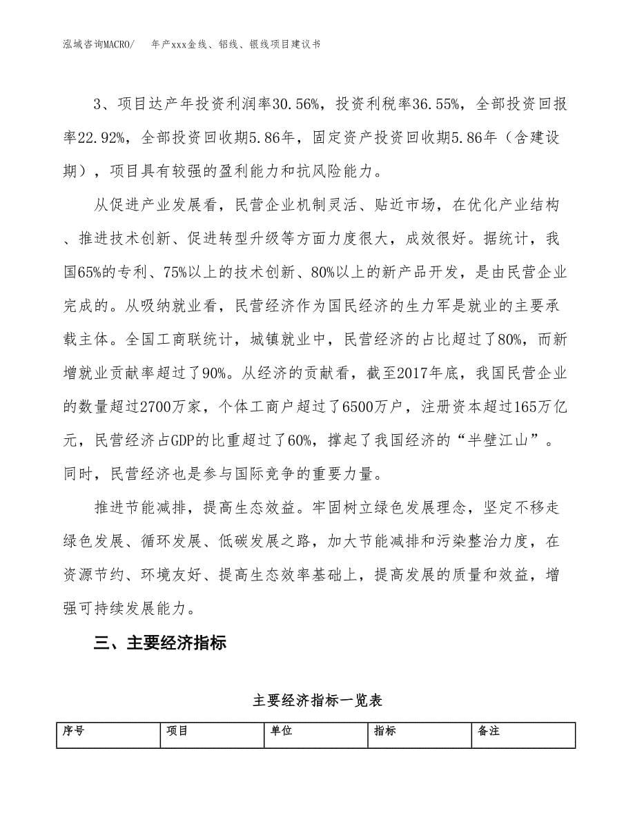 年产xxx金线、铝线、银线项目建议书(可编辑).docx_第5页