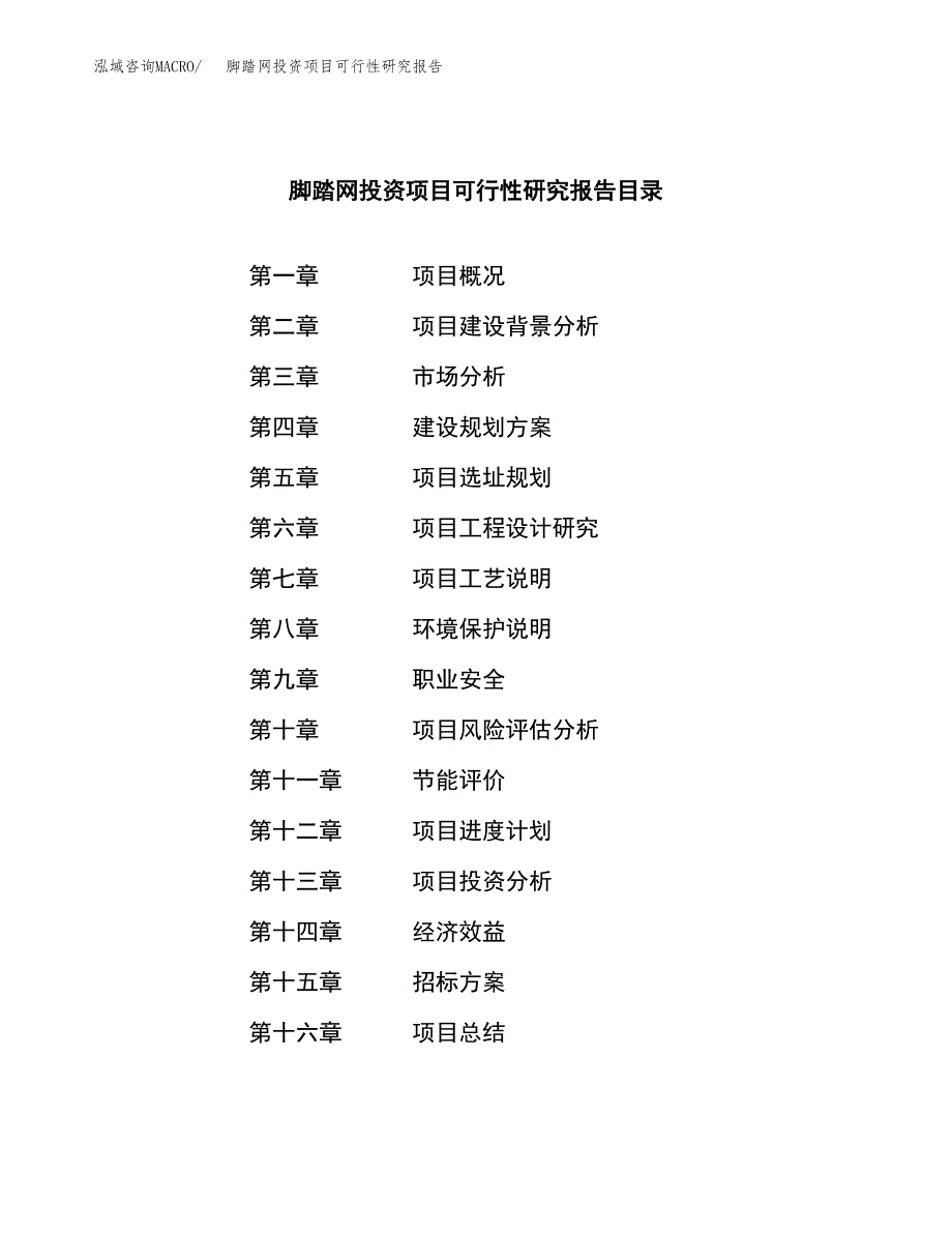 脚踏网投资项目可行性研究报告(word可编辑).docx_第2页