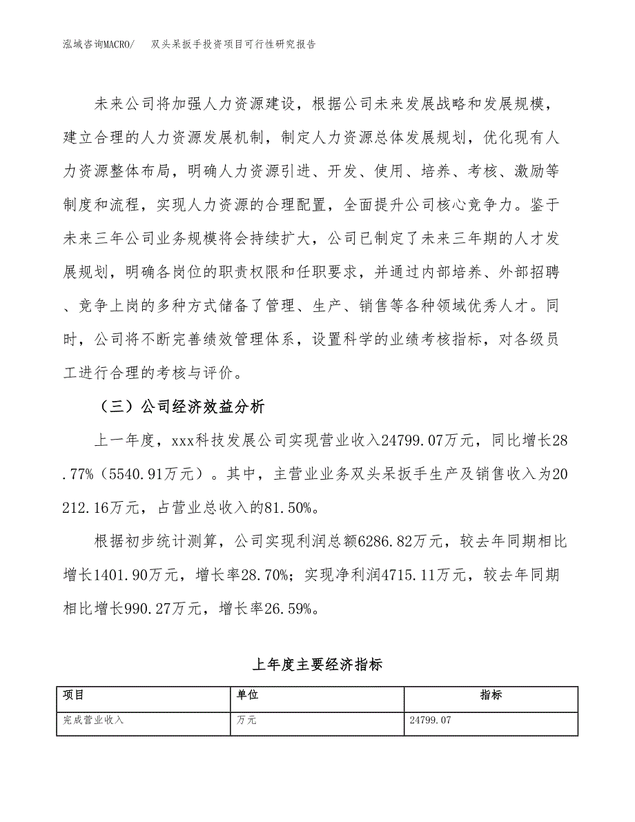 双头呆扳手投资项目可行性研究报告(word可编辑).docx_第4页