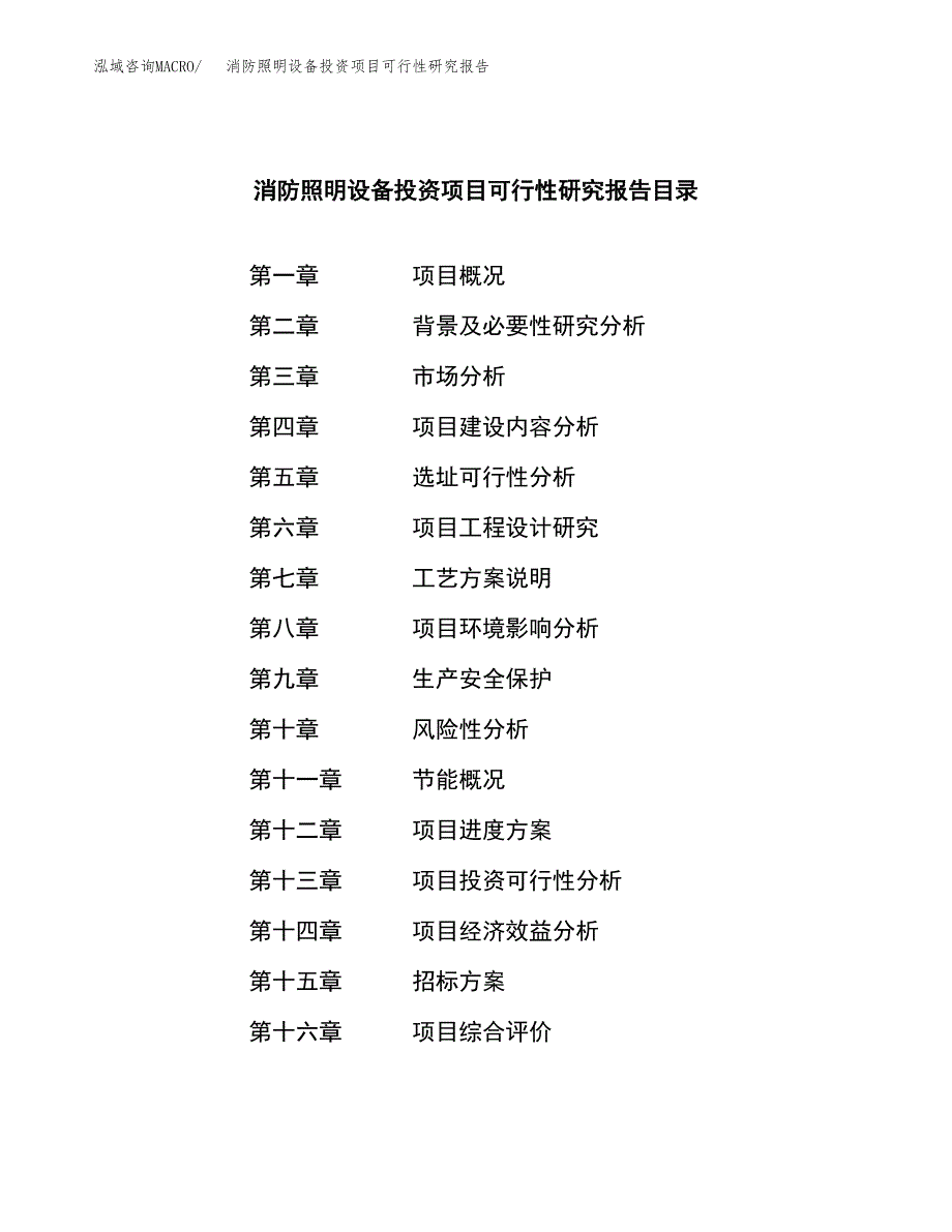 消防照明设备投资项目可行性研究报告(word可编辑).docx_第2页