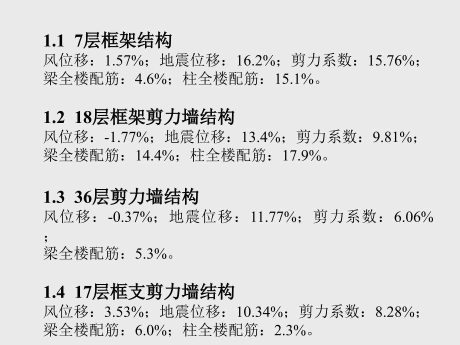 多高层结构分析和设计参数(较全面)(精)_第4页