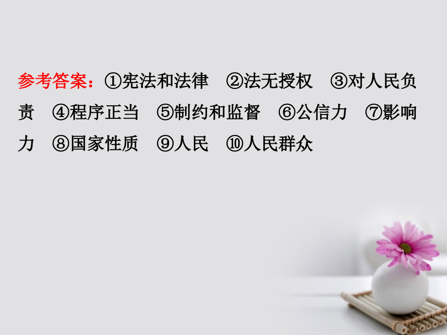 2018年高考政治一轮复习 2.2.4我国政府受人民的监督课件 新人教版必修2_第4页