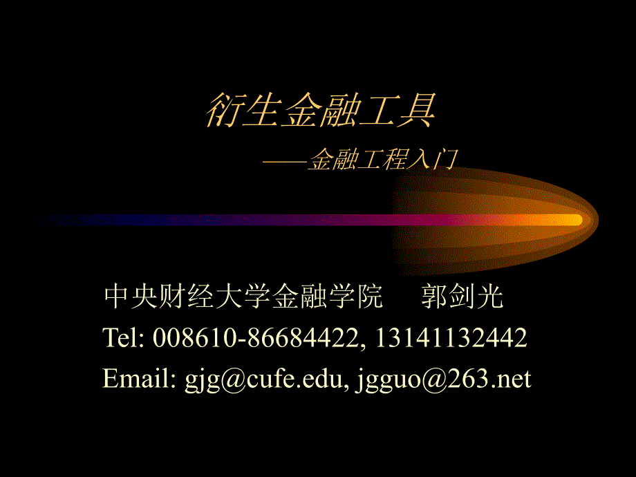 衍生金融工具概述.ppt_第1页