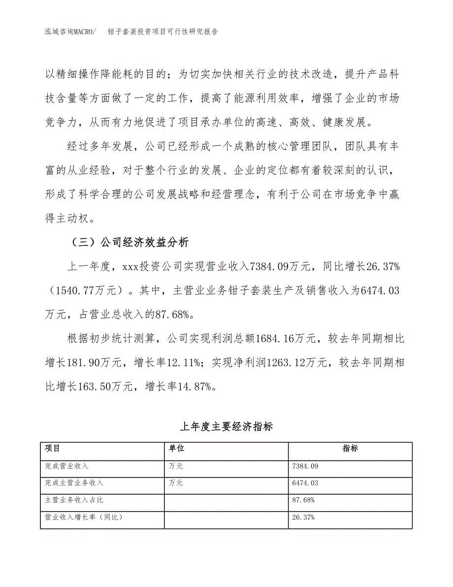 钳子套装投资项目可行性研究报告(word可编辑).docx_第4页