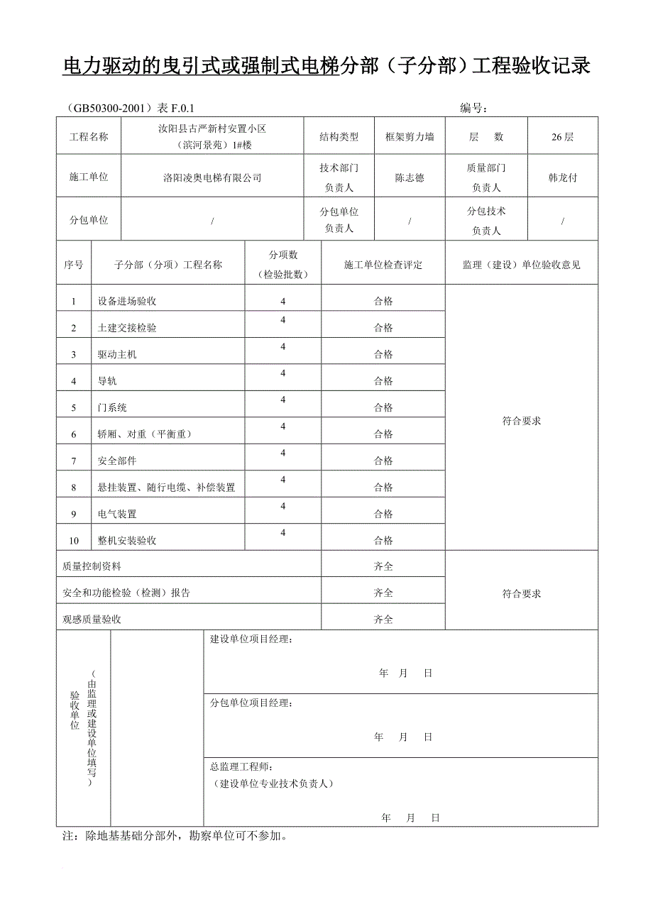 电梯竣工验收技术资料.doc_第4页