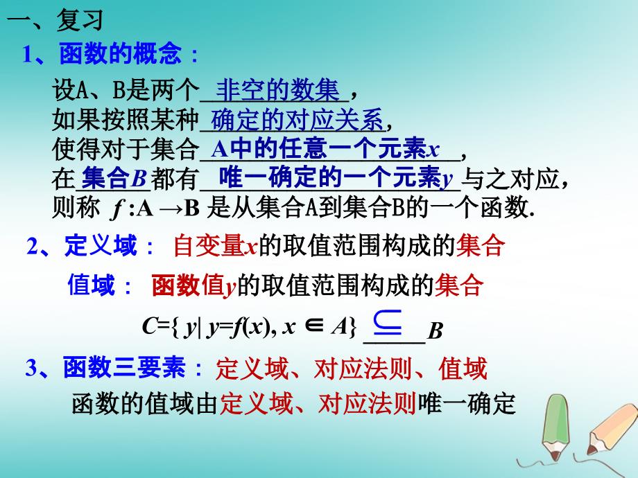 四川省眉山市高中数学 第一章 集合与函数概念 1.2.1 函数的概念（第2课时）课件 新人教a版必修1_第2页