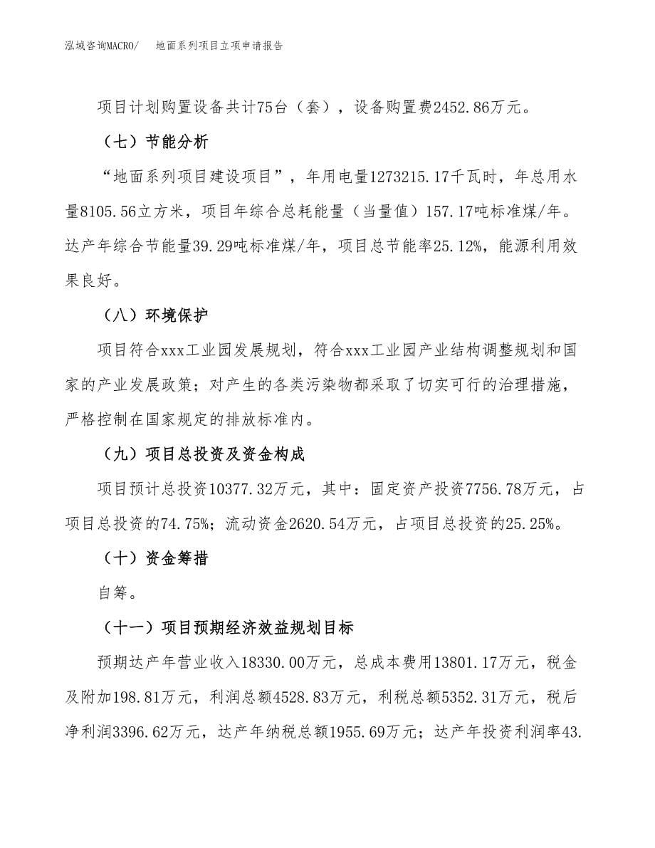 地面系列项目立项申请报告(word可编辑).docx_第5页