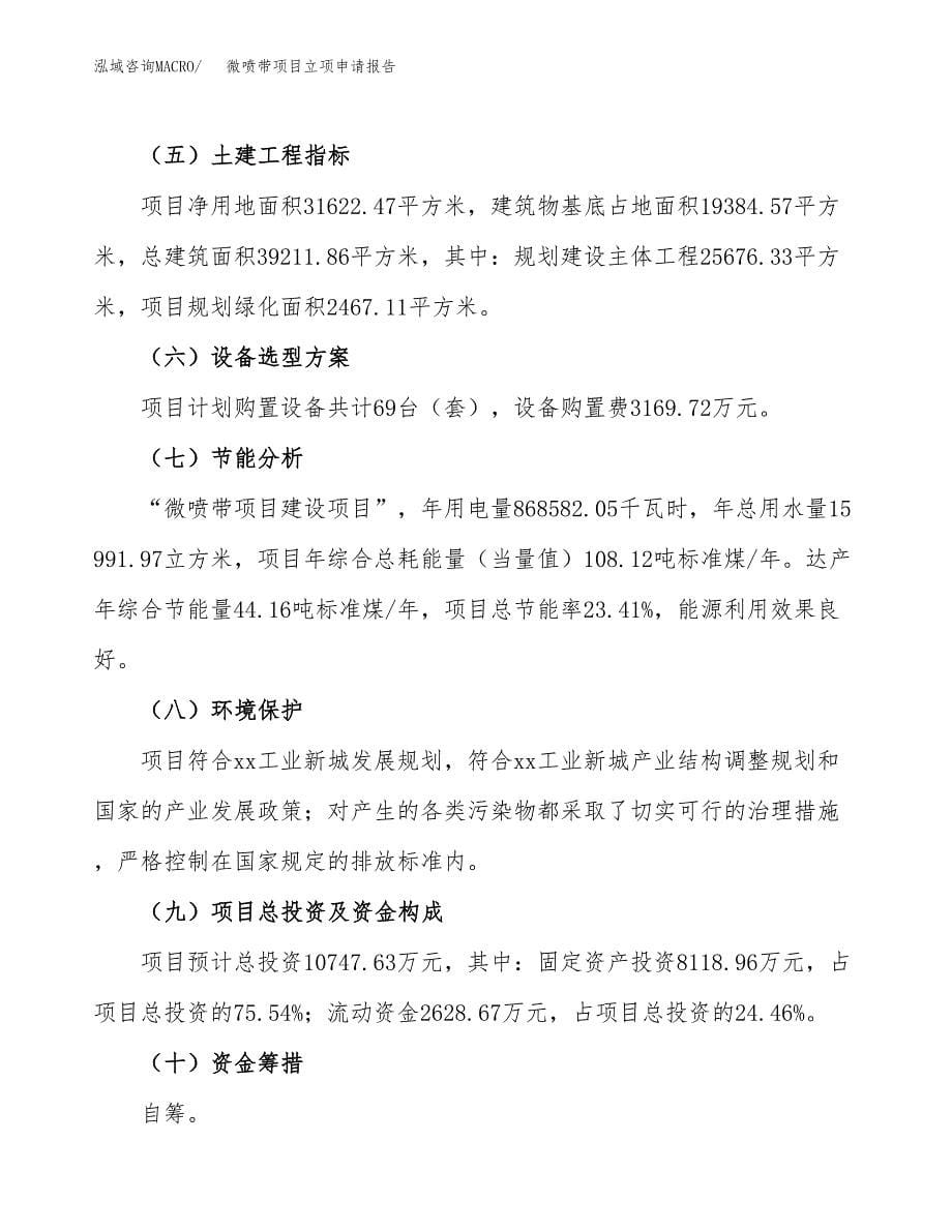 微喷带项目立项申请报告(word可编辑).docx_第5页