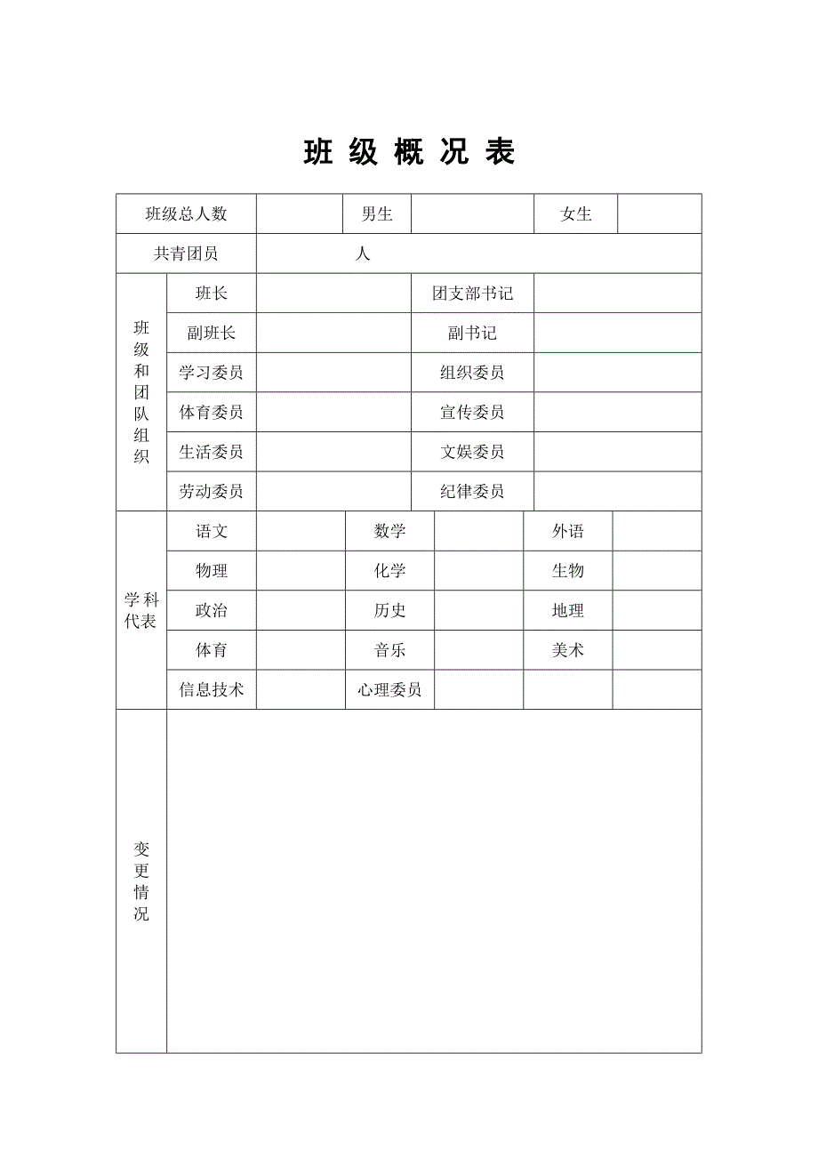 某中学班主任工作手册_1_第3页