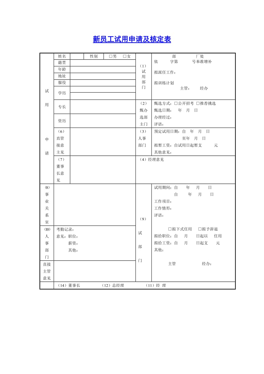 招聘情况报表大全_41_第1页