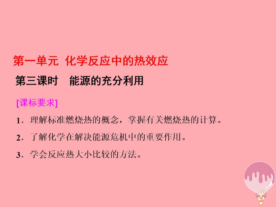 2017-2018学年高中化学 专题1 化学反应与能量变化 第一单元 化学反应中的热效应（第3课时）能源的充分利用课件 苏教版选修4_第1页