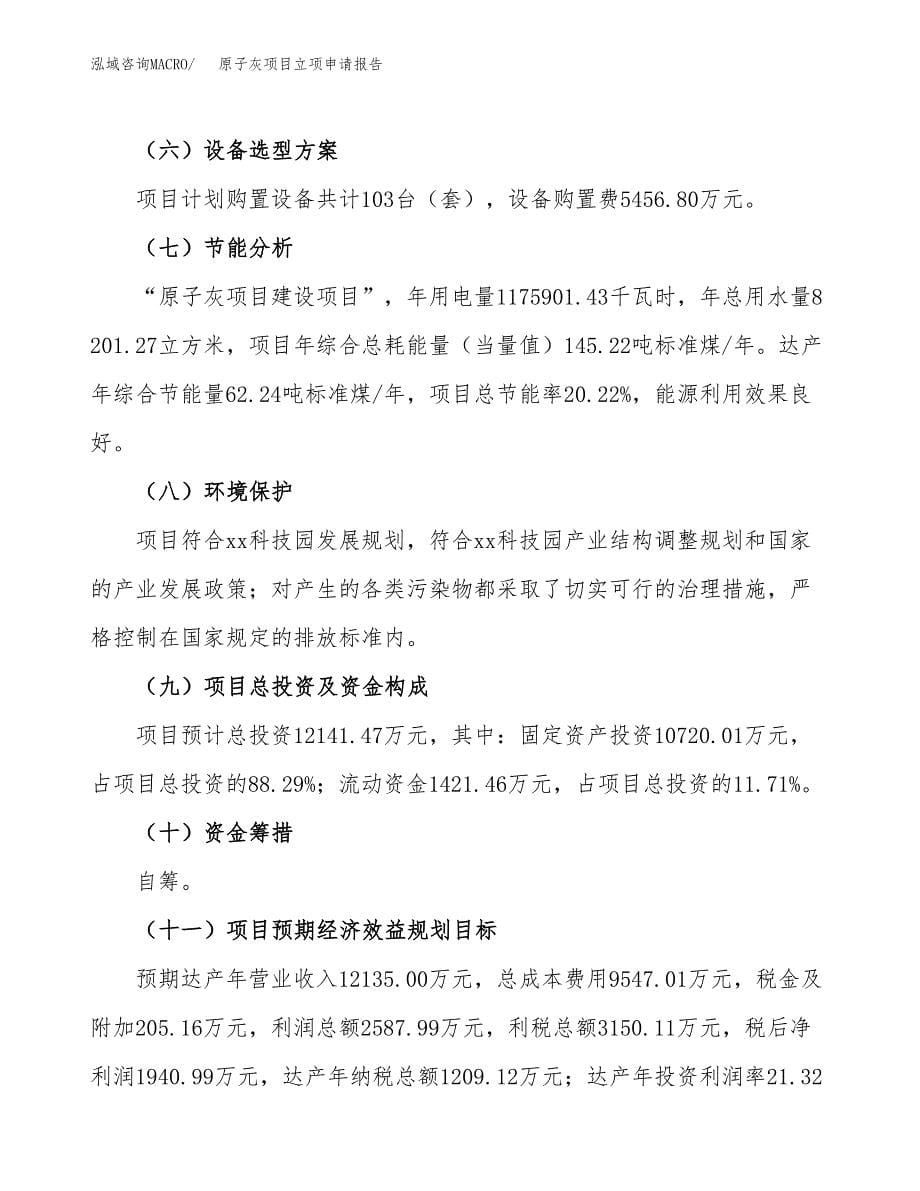 原子灰项目立项申请报告(word可编辑).docx_第5页