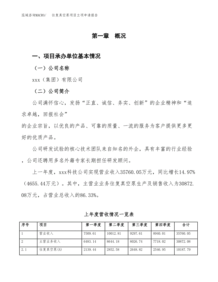 往复真空泵项目立项申请报告(word可编辑).docx_第2页