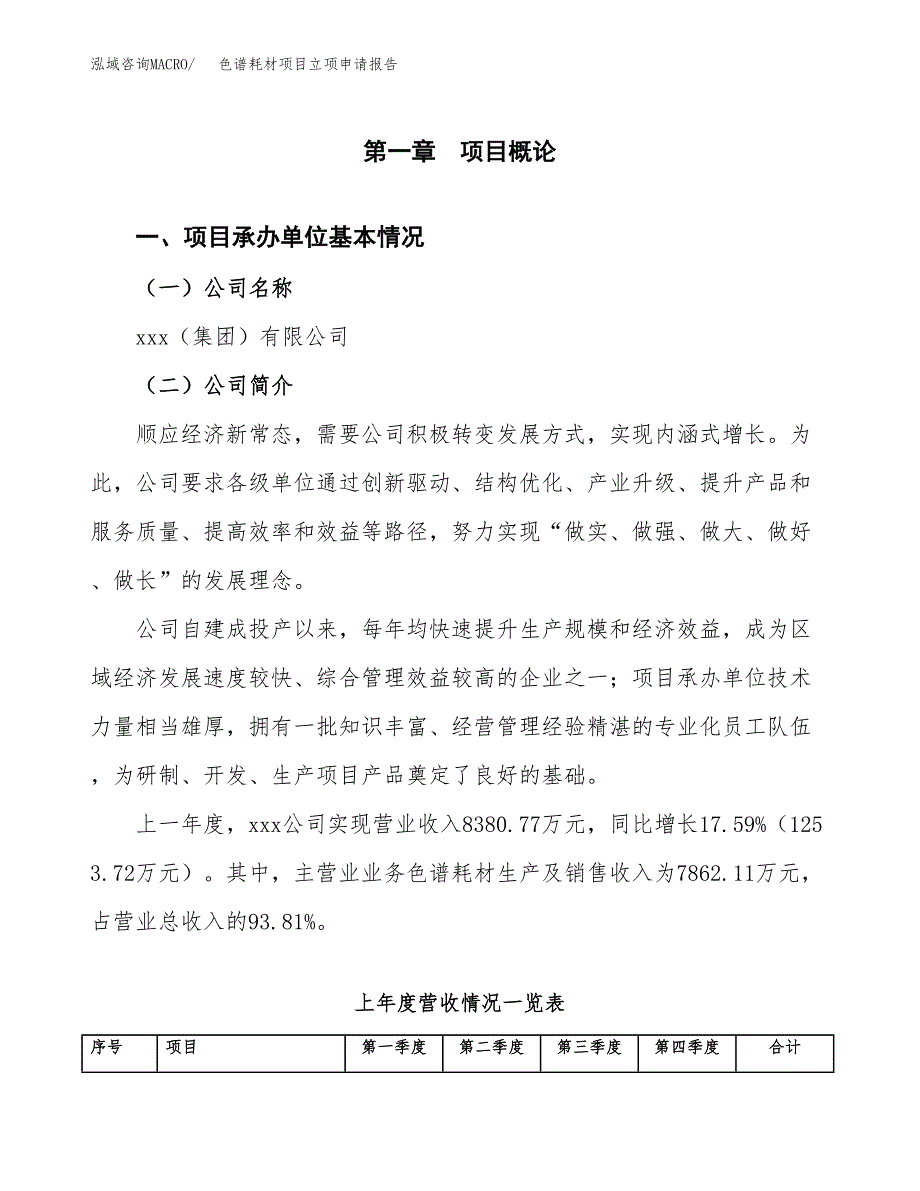 色谱耗材项目立项申请报告(word可编辑).docx_第2页