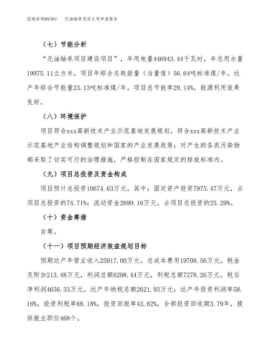 无油轴承项目立项申请报告(word可编辑).docx_第5页