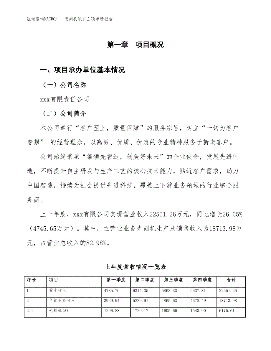 光刻机项目立项申请报告(word可编辑).docx_第2页