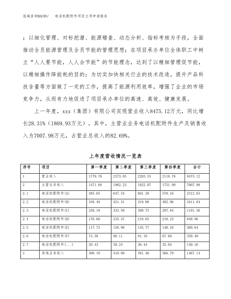 电话机配附件项目立项申请报告(word可编辑).docx_第3页