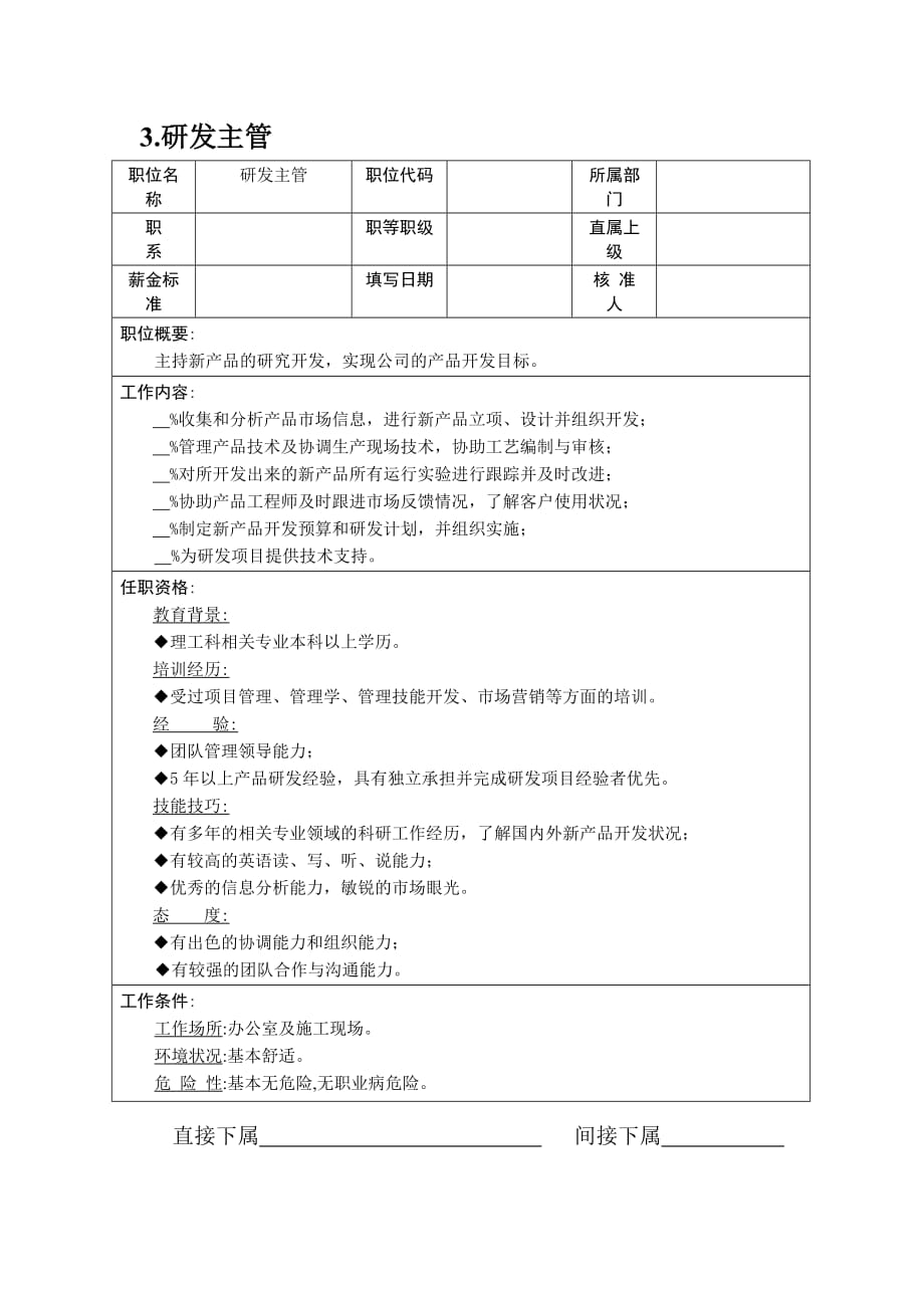 食品质量控制主管工作职责_6_第1页