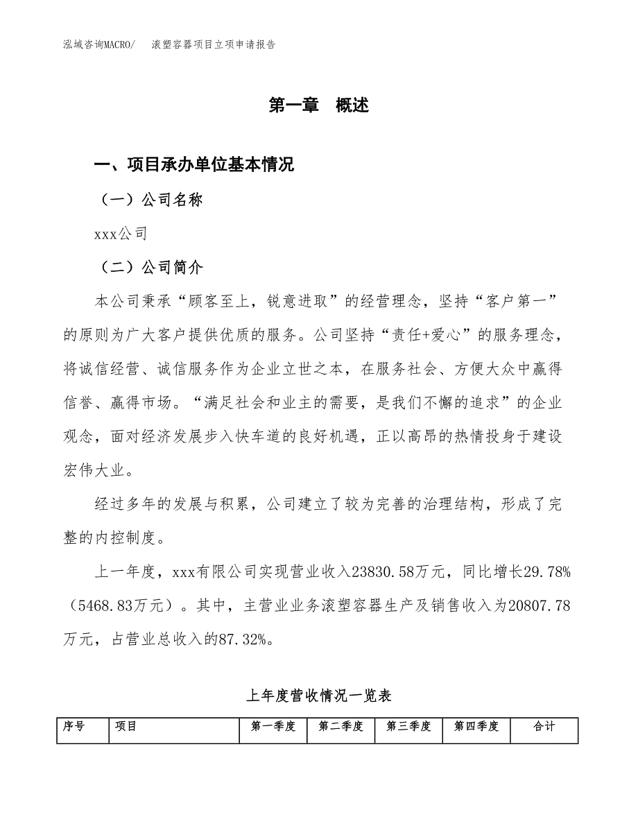 滚塑容器项目立项申请报告(word可编辑).docx_第2页