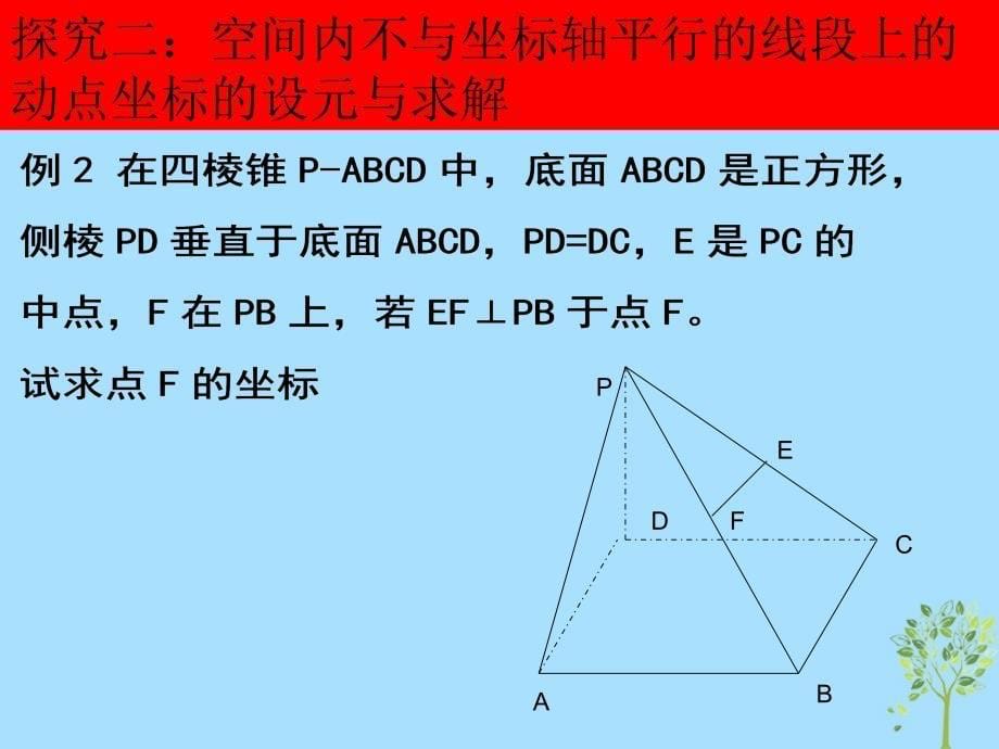 山西省忻州市高考数学 专题 空间向量复习课件_第5页