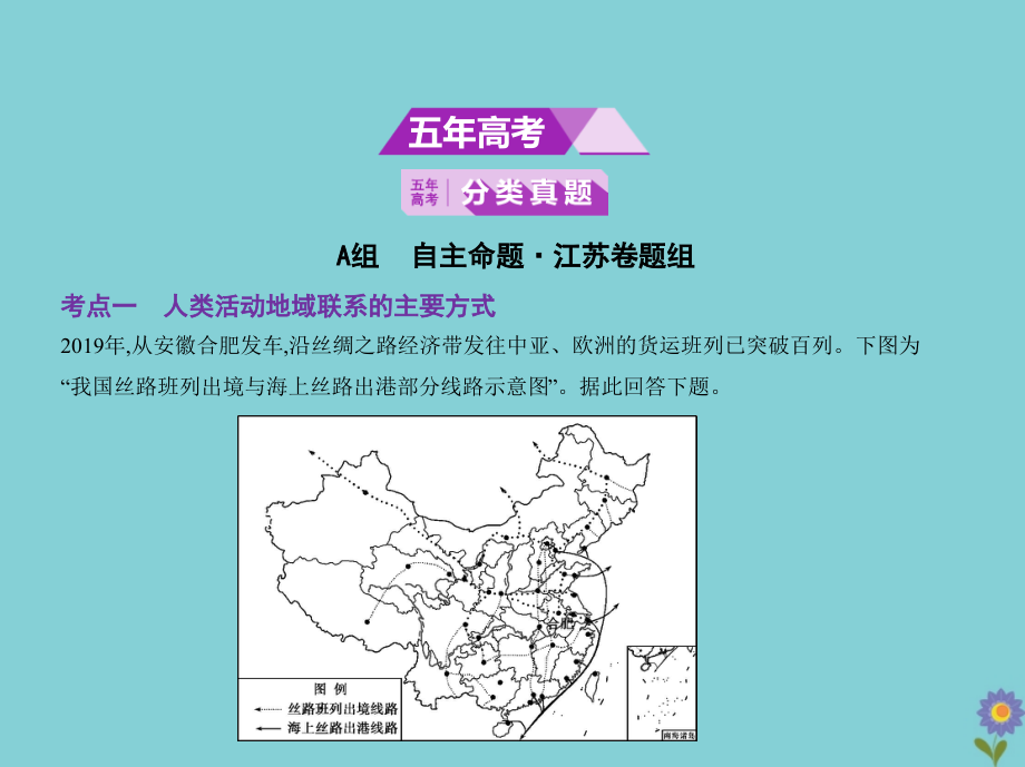 江苏专用2020届高考地理一轮复习专题六生产活动与地域联系第三讲人类活动的地域联系课件_第2页