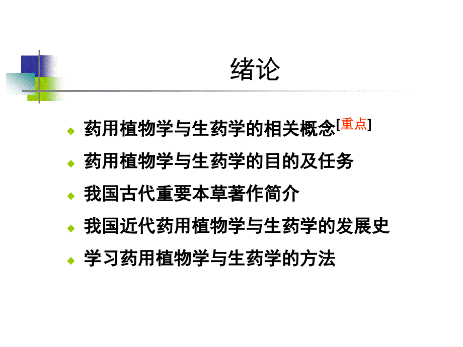 药用植物学与生药学-绪论课稿_第3页