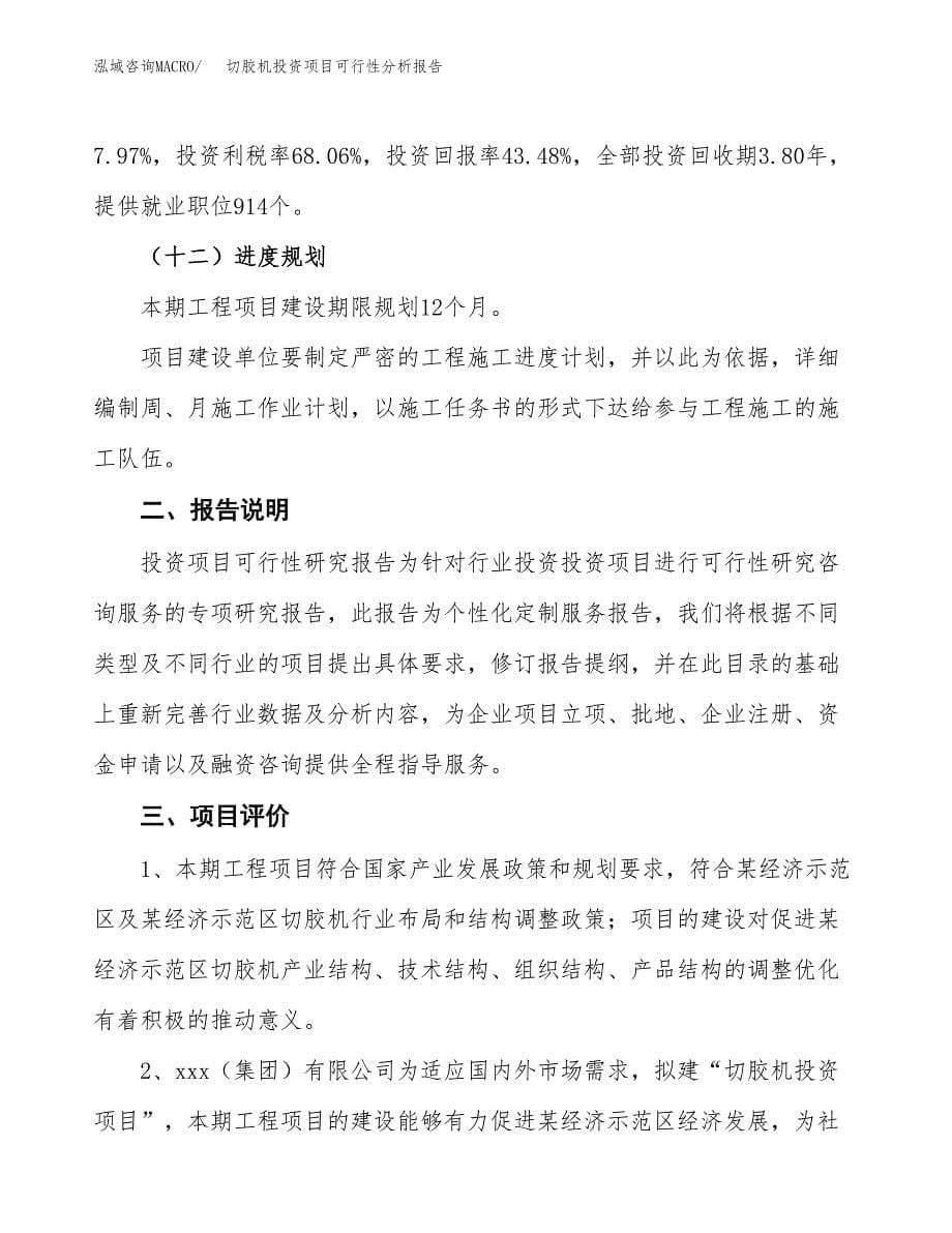 切胶机投资项目可行性分析报告word可编辑.docx_第5页