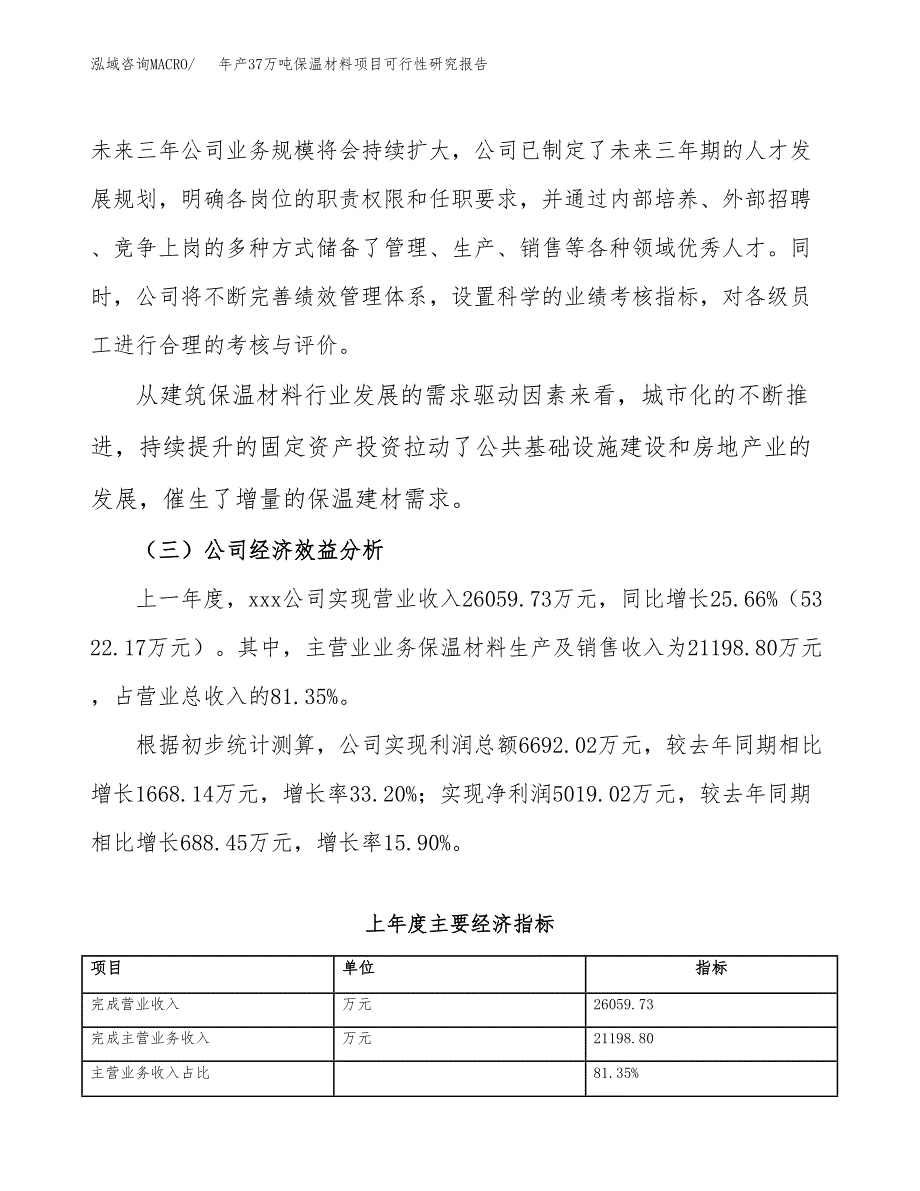 年产37万吨保温材料项目可行性研究报告范文_第4页