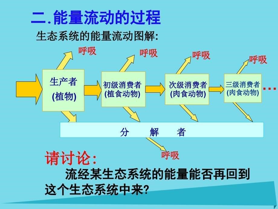 黑龙江省海林市高中生物 第五章 生态系统及其稳定性 第二节　生态系统的能量流动课件 新人教版必修3_第5页