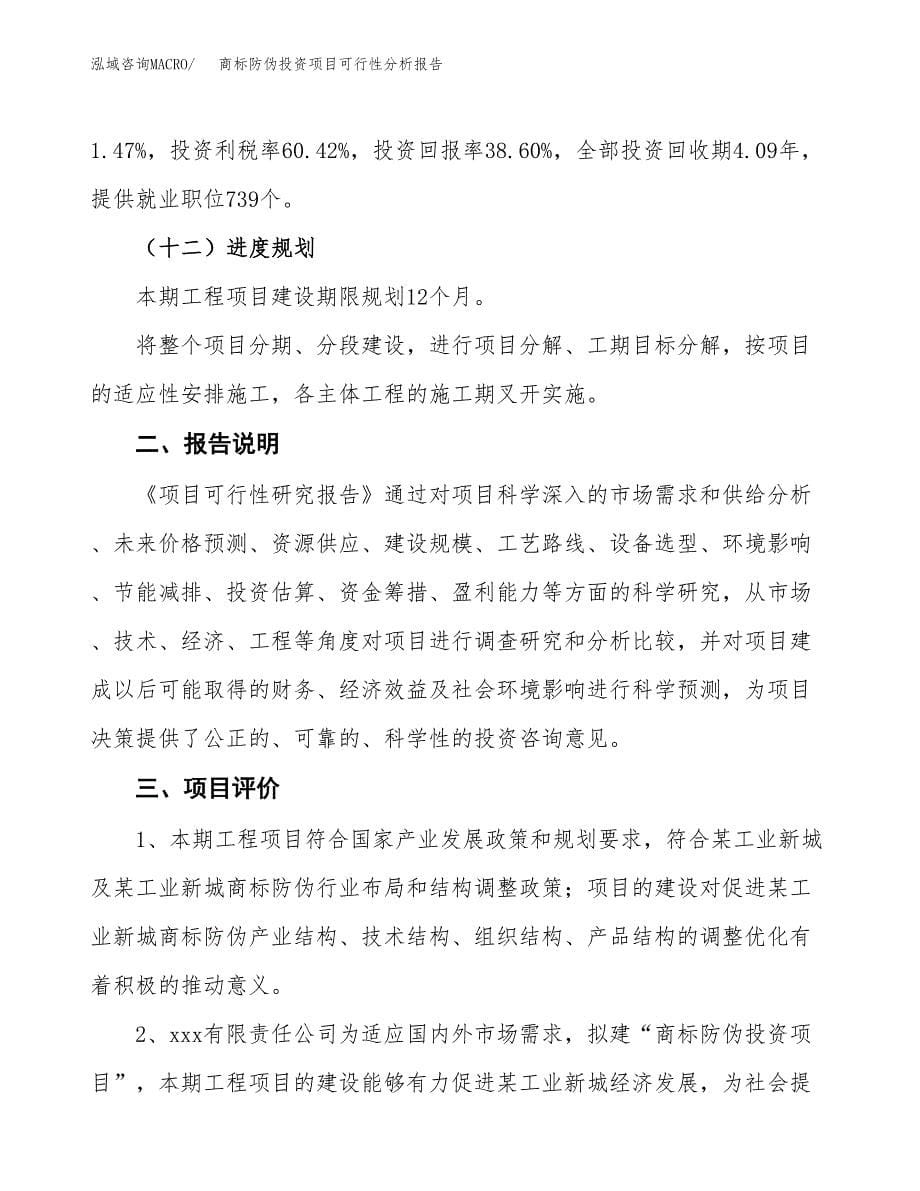 商标防伪投资项目可行性分析报告word可编辑.docx_第5页