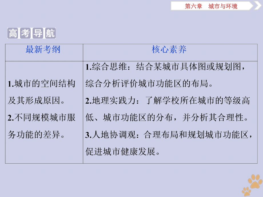 2020版高考地理新探究大一轮复习 第20讲 城市空间结构课件 湘教版_第3页