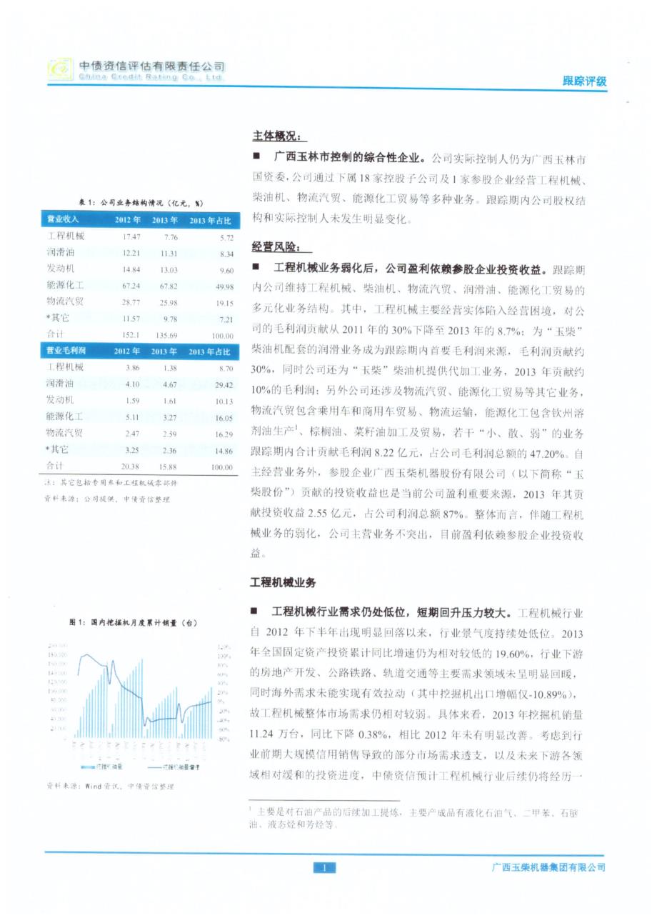 广西玉柴机器集团有限公司跟踪评级报告_第2页