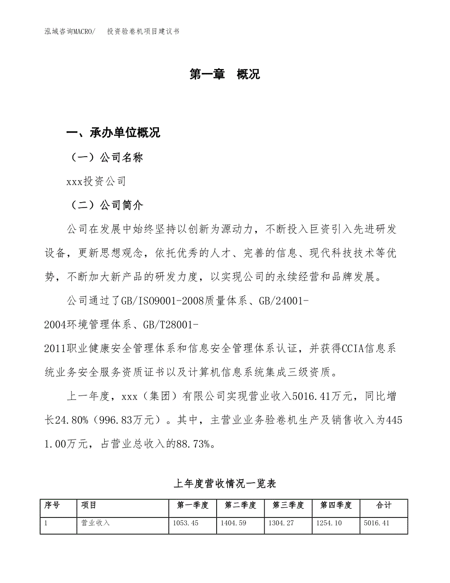 投资验卷机项目建议书.docx_第1页